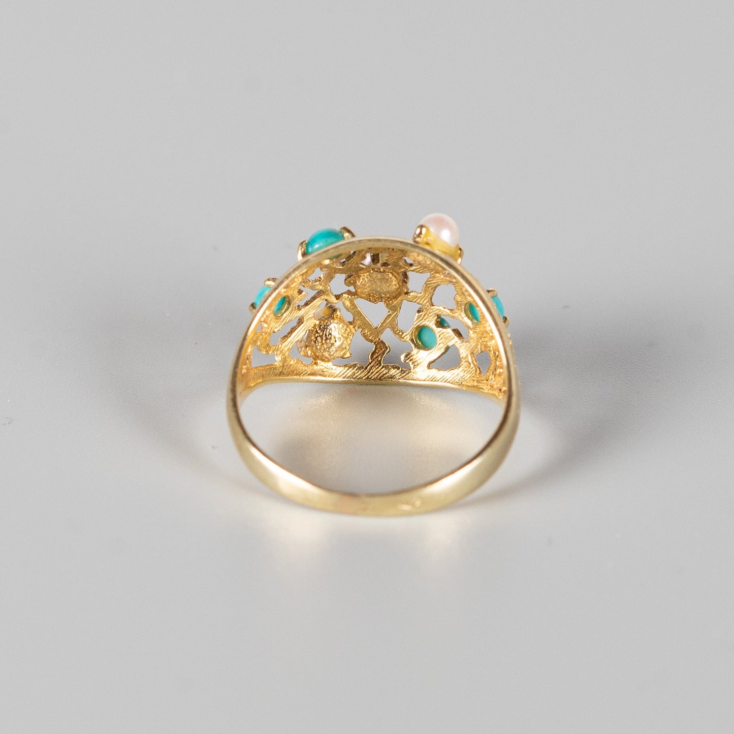 Eleganter Vintage-Ring aus 585 Gold